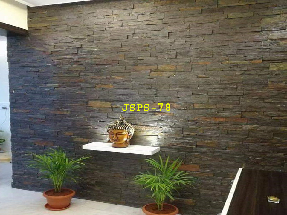 Natural slate Split finished culture and stacked Stone Wall panel for exterior and Interior wall